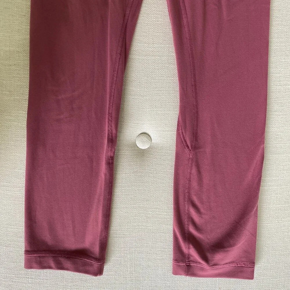 LULULEMON Align Crop *21" Nulu High Rise Yoga Leggings  So Merlot Size 4 - Picture 8 of 13